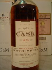 image Benromach 1982 G&M